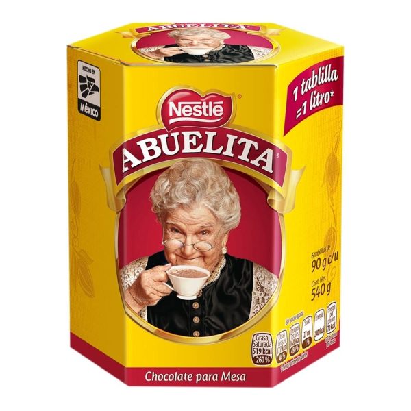 CHOCO ABUELITA 6/90 GR BARRA